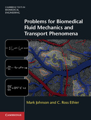 Solution Manual Problems for Biomedical Fluid Mechanics and Transport Phenomena - Pdf